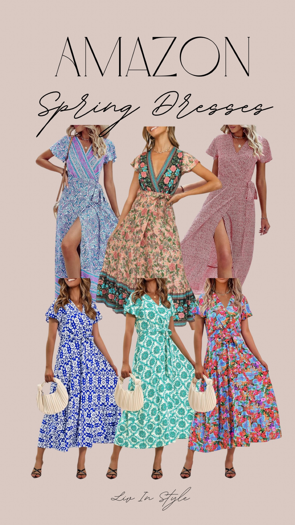 Beautiful spring dresses would be perfect for date night, Easter dress and resort wear. On sale today with code 45XD3DQ5

#LTKSpringSale #LTKfindsunder50 #LTKsalealert