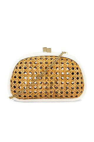 Serpui Mia Clutch in White from Revolve.com | Revolve Clothing (Global)