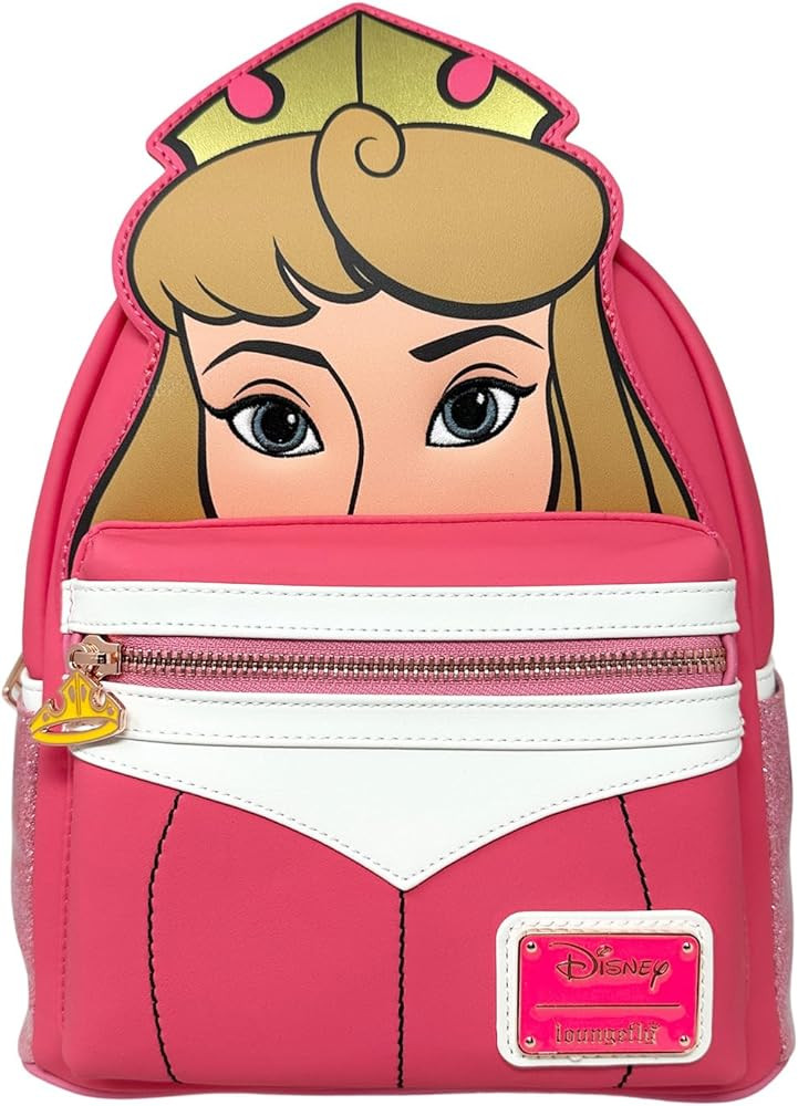 Loungefly Disney Sleeping Beauty Aurora Cosplay Womens Double Strap Shoulder Bag Purse | Amazon (US)
