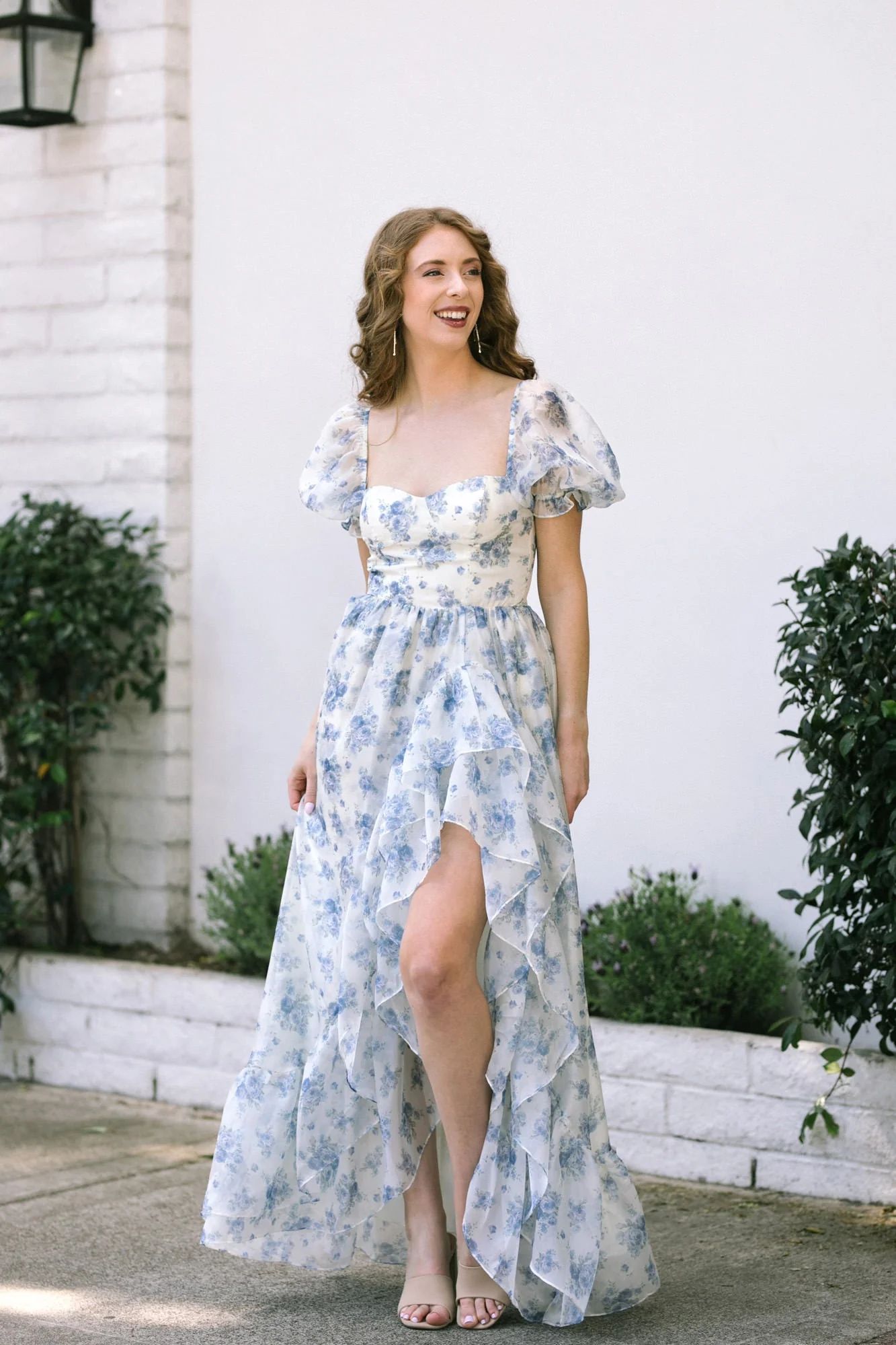 Ophelia Ruffled Maxi Dress | Morning Lavender