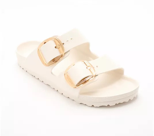 Make Your Selection: Birkenstock Big Buckle Two-Strap Slide Sandal - Arizona EVA | QVC