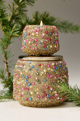 The Gather Candle by Anthropologie: Woody White Pine & Cashmere | Anthropologie (US)