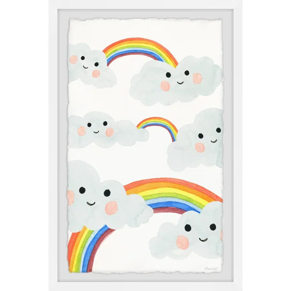 Gaskin Rainbow Connection Framed Art | Wayfair North America