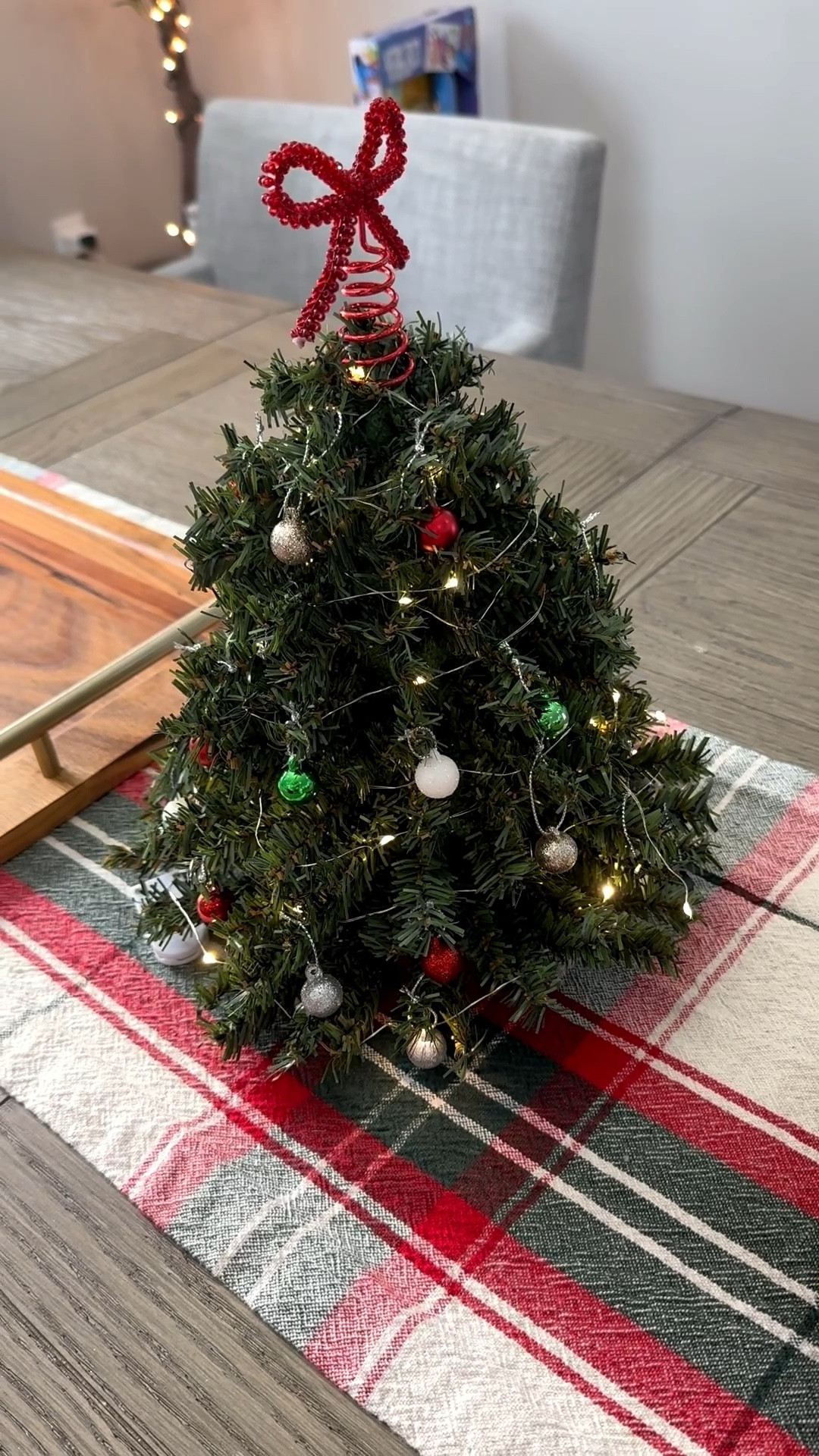 DIY mini tree centerpiece 

#LTKHome #LTKFindsUnder50 #LTKSeasonal