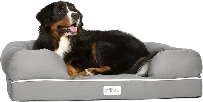 PetFusion Ultimate Dog Bed, Orthopedic Memory Foam, Multiple Sizes/Colors, Medium Firmness Pillow... | Amazon (US)