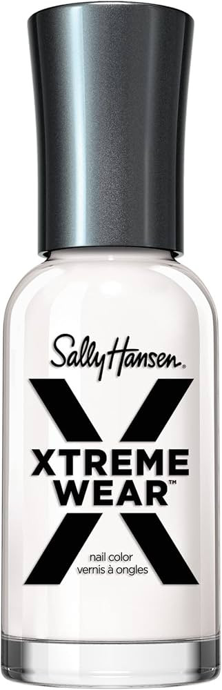 Sally Hansen Xtreme Wear Nail Polish, Streak-Free, Shiny Finish, Long-Lasting Nail Color, White O... | Amazon (US)