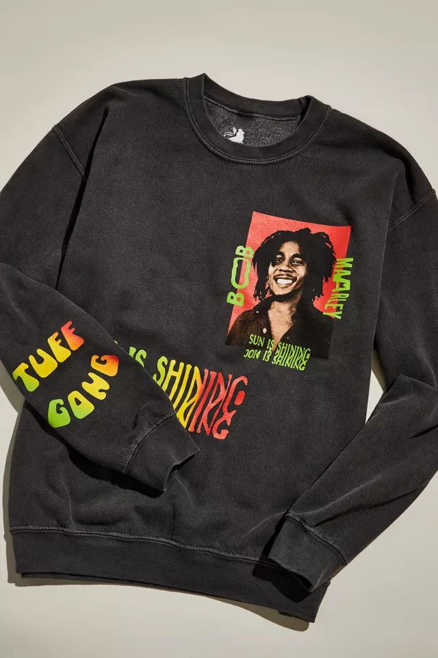 Bob Marley Sun Is Shining Crew Neck Sweatshirt | Urban Outfitters (US and RoW)