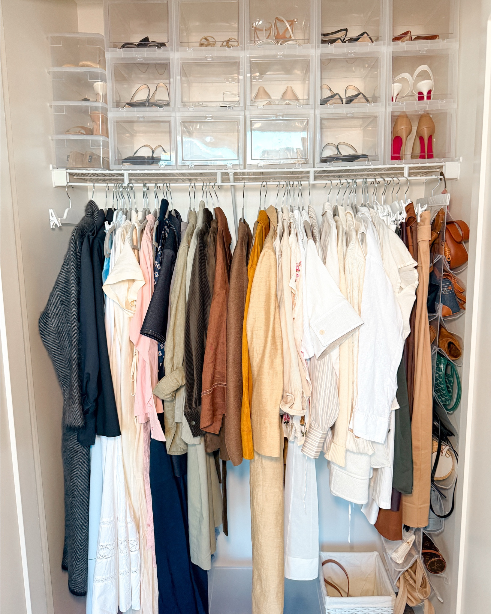 Closet Organization Must Haves ✨ Matching Hangers, Storage Solutions & Color Coordination 

#LTKHome #LTKFindsUnder100 #LTKCyberWeek