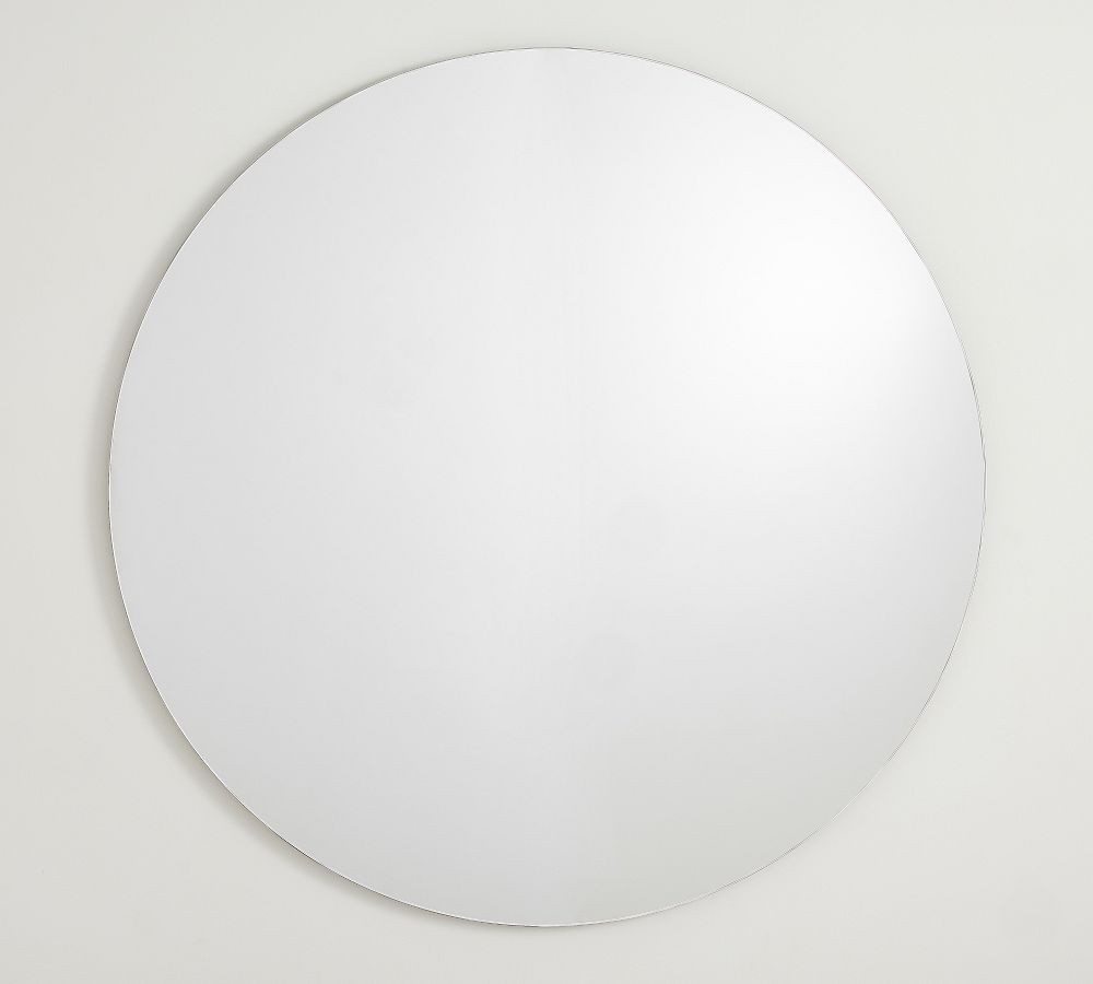 Rienne Frameless Round Wall Mirror | Pottery Barn (US)
