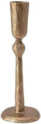 Creative Co-Op Hand-Forged Metal Taper, Antique Brass Finish Candle Holder | Amazon (US)