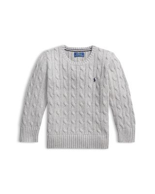 Ralph Lauren Boys' Cable-Knit Cotton Sweater - Little Kid, Big Kid  | Bloomingdale's Kids | Bloomingdale's (US)
