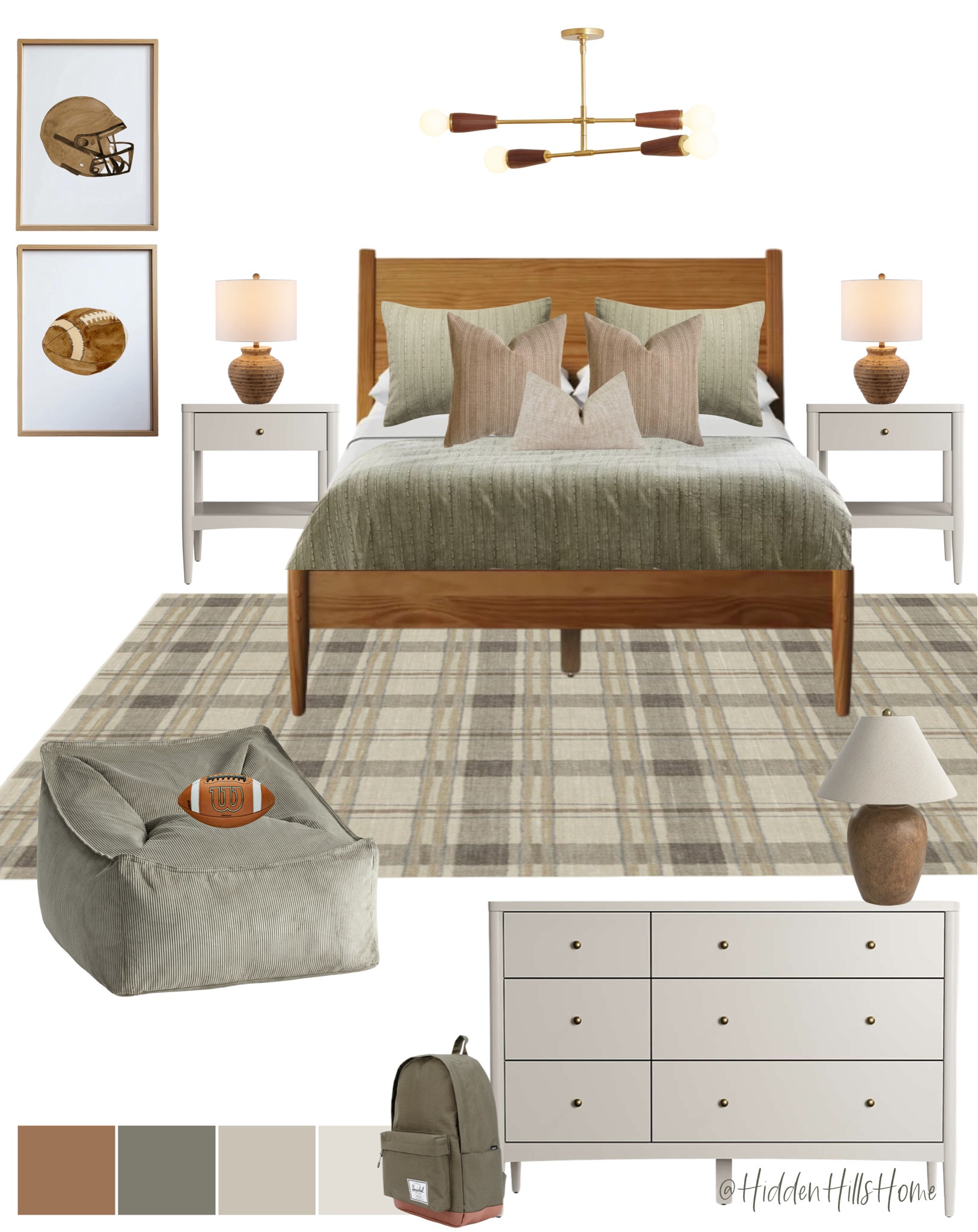 Grady Solid Wood Platform Bed curated on LTK