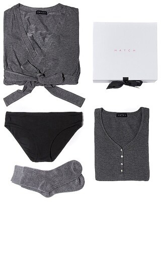 Hatch To Hospital Box in Charcoal | Revolve Clothing (Global)