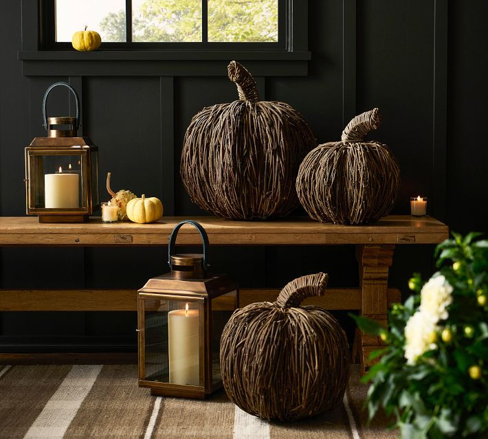 Woven Vine Pumpkin | Pottery Barn (US)