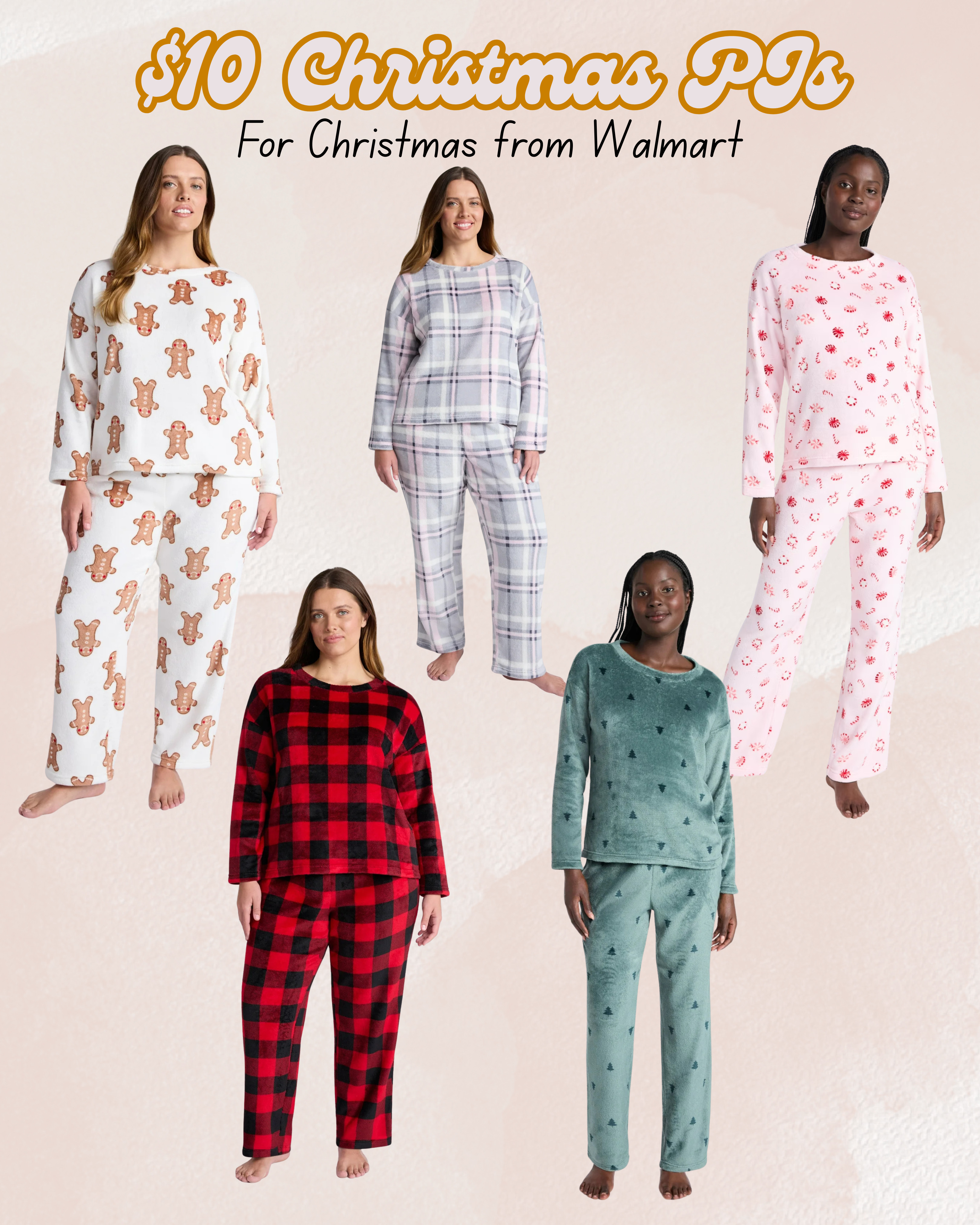 Walmart has the cutest Christmas Pajamas for $10.  I love all the Holiday designs.  These PJs are plush and cozy!  Perfect to wear on Christmas morning.  They would also make a quick and easy Christmas gift idea.   

 

#LTKGiftGuide #LTKHoliday #LTKmorningroutine