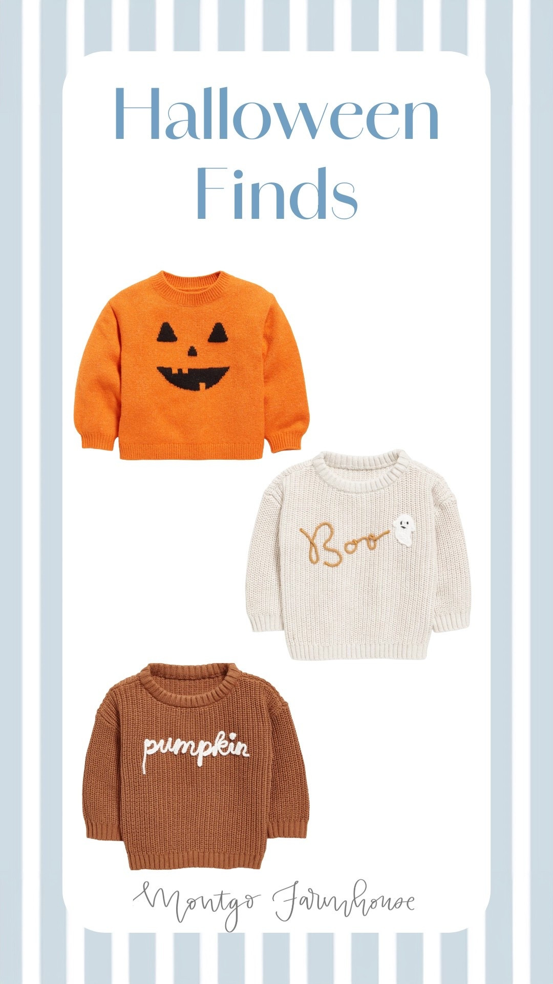 How cute are these little baby Halloween / fall sweaters ?!? 

#LTKBaby #LTKFamily #LTKBump