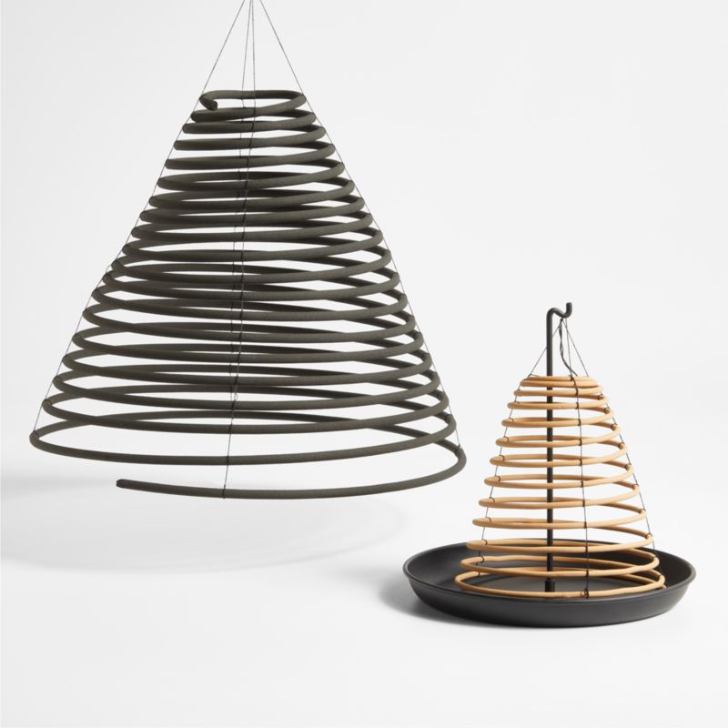 Hanging Outdoor Citronella Mosquito Coils | Crate & Barrel | Crate & Barrel