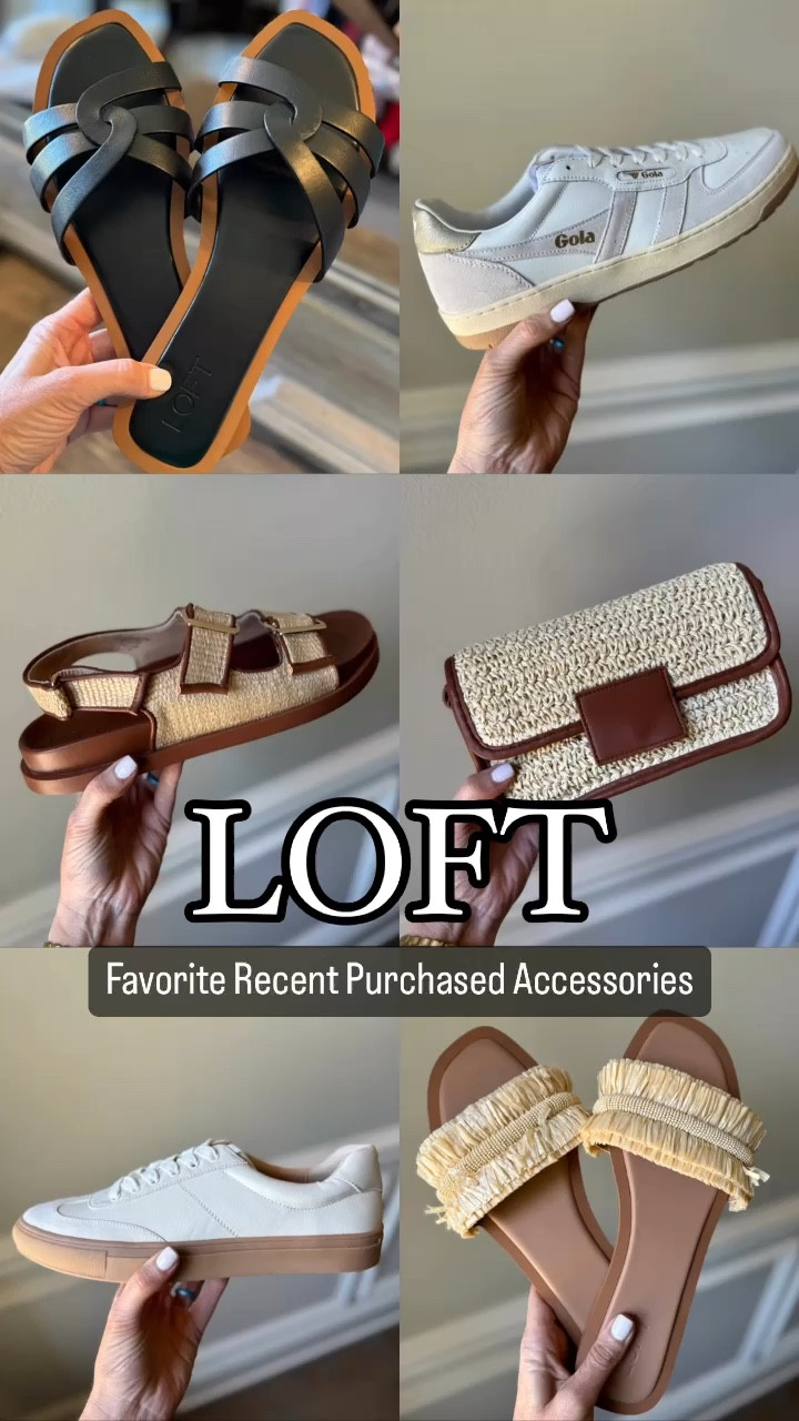 Stepping into summer with my absolute favorite accessories from @loft! 🌞✨ Whether it's chic sandals for a day out, comfy sneakers for on-the-go, or a stylish purse to tie it all together, these pieces have been game-changers for my wardrobe. And guess what? They’re all 40% off, plus an additional 20% off at checkout! 🎉💸

Fashion over 50 is all about confidence and embracing style, and these accessories make it so effortless. Imagine the perfect sandals for those long summer walks, sneakers that blend comfort and flair, and a purse that's both practical and elegant. You deserve to feel fabulous, and these picks will help you do just that.

Don’t miss out on these incredible deals – tap the link in my bio to shop now and elevate your style game this season. 

#LTKOver40 #LTKSummerSales #LTKSaleAlert