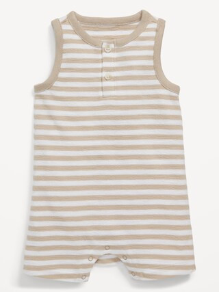Unisex Henley Romper for Baby | Old Navy (CA)