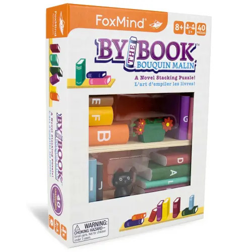 FoxMind Games By The Book A Novel Stacking Puzzle, Brainteaser in Multicolored at Nordstrom | Nordstrom