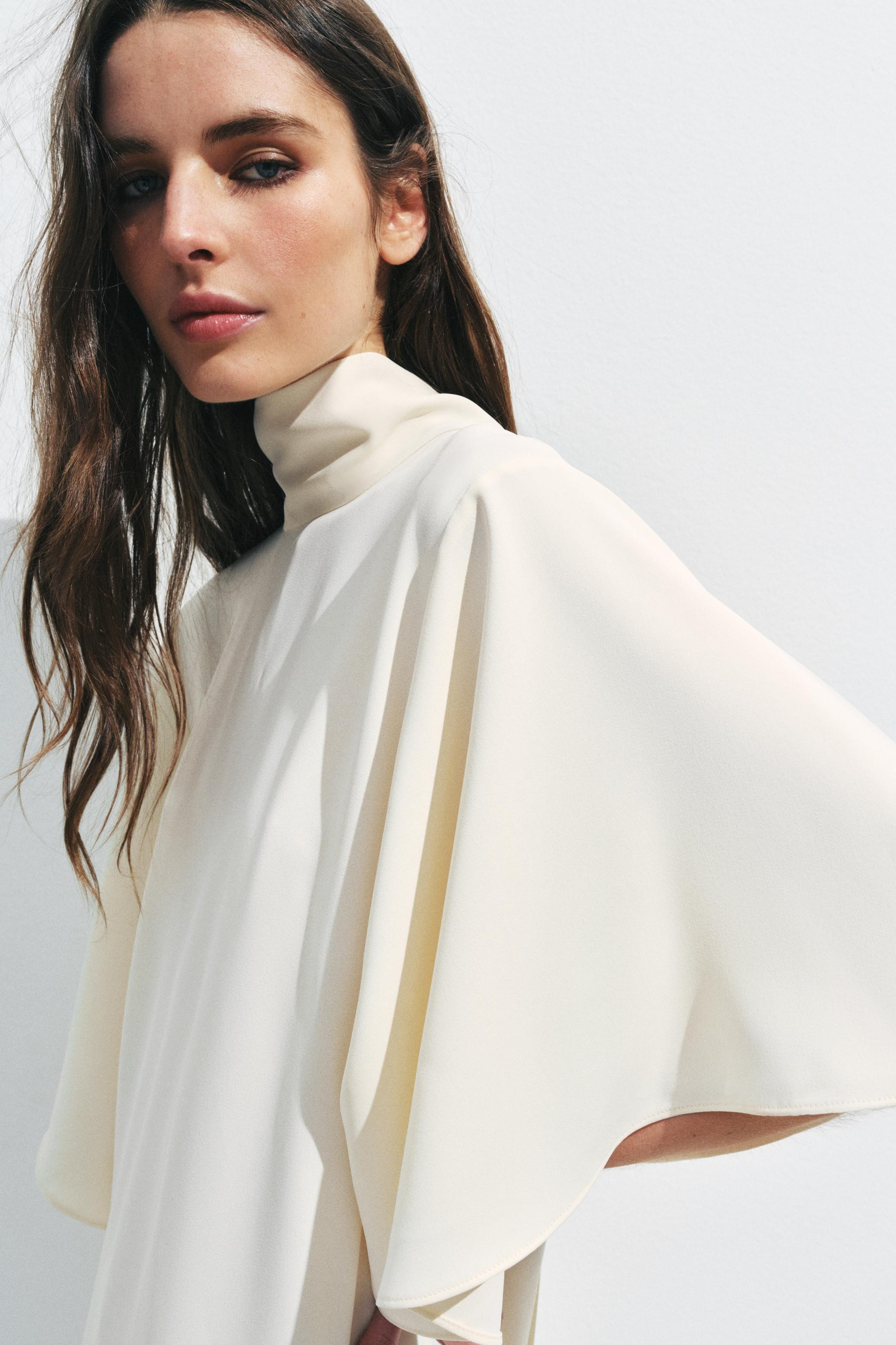 ZW COLLECTION FLOWING MIDI DRESS | Zara UK