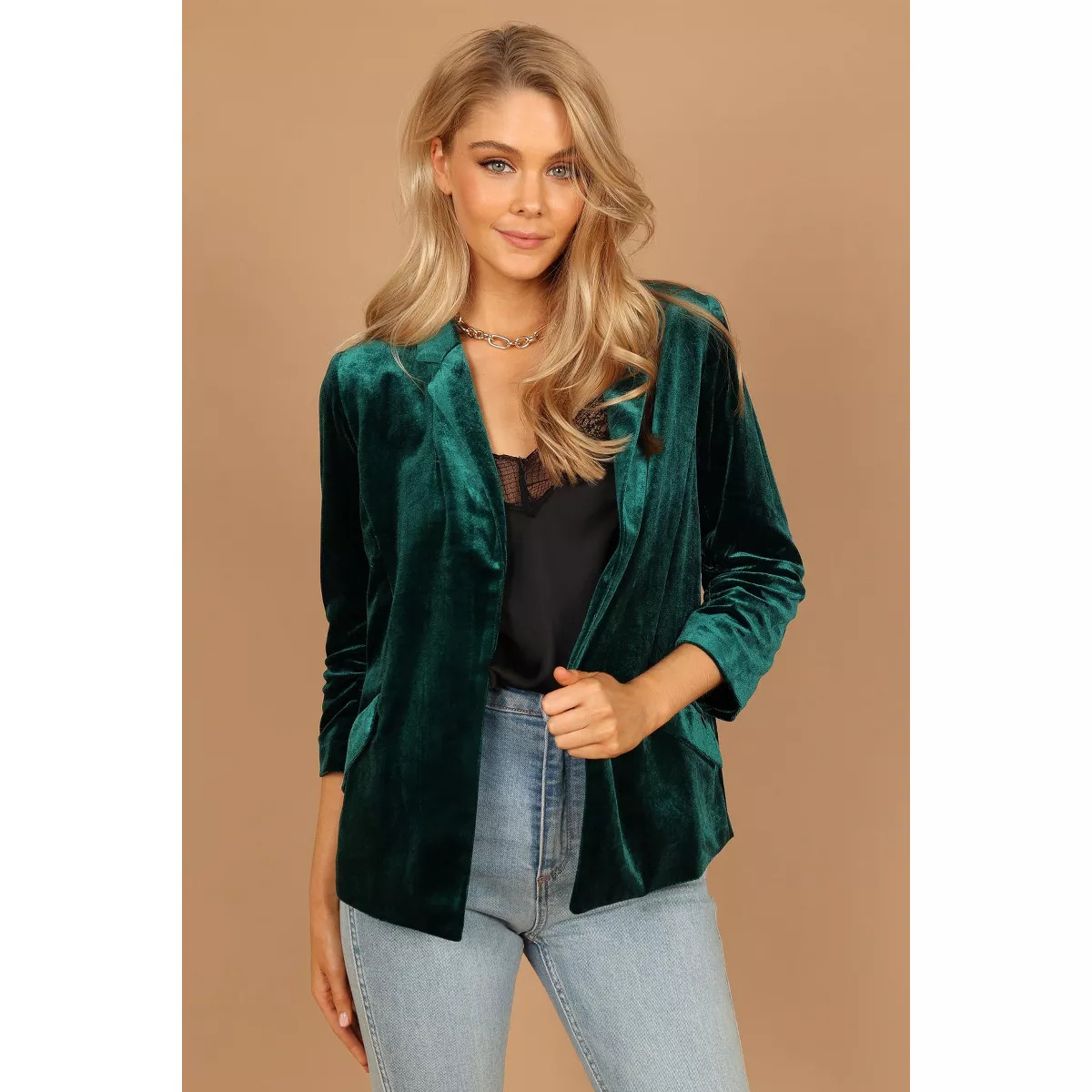 Petal and Pup Womens Vera Velvet Blazer | Target
