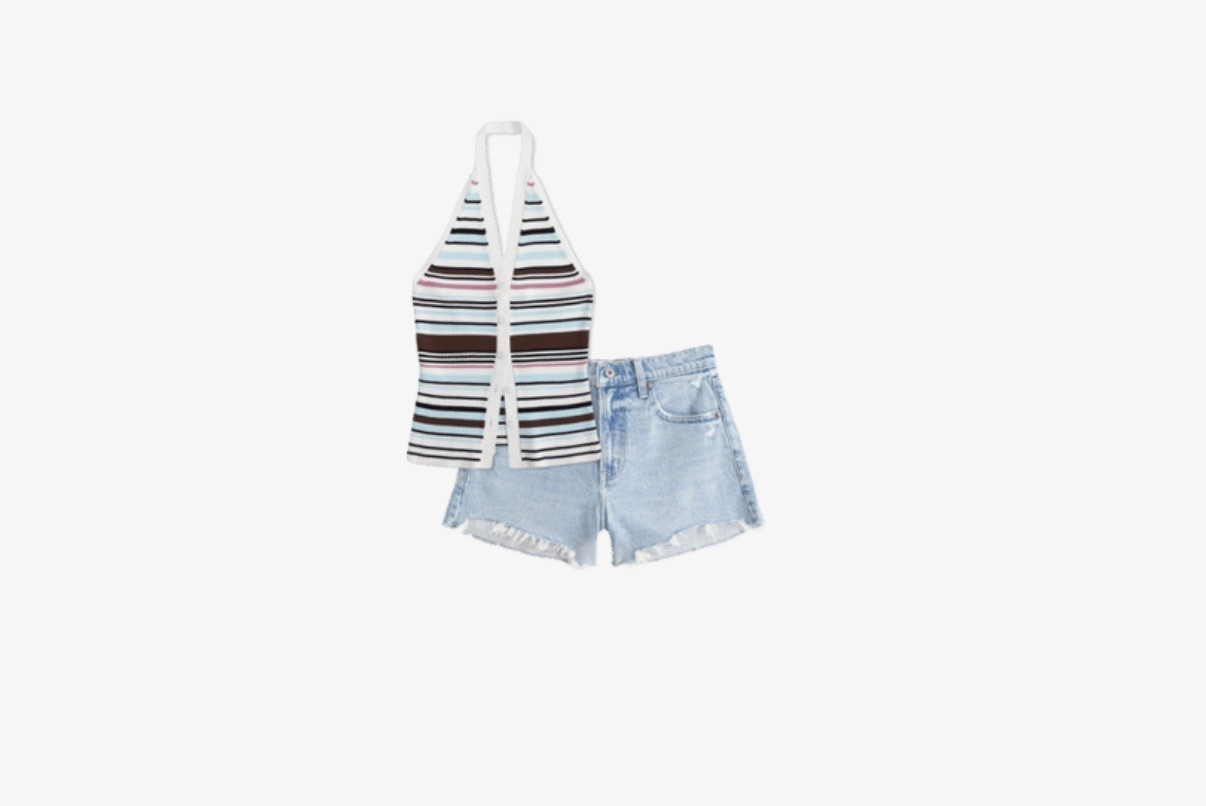 Spring outfit 
Summer outfit 
Vacation outfit 
Mom denim shorts 

#LTKGiftGuide #LTKFindsUnder50 #LTKFindsUnder100