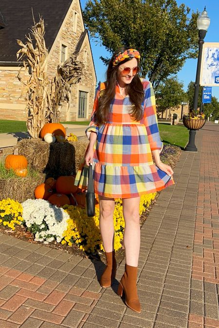 Find me with the pumpkins! This is 35 and possibly my favorite birthday so far since I’m spending it with the bump! This dress and headband are not a set but seriously go do well together and are perfect for fall!! PS this dress is just $17 and has pockets 🧡 

#LTKbump #LTKfindsunder50 #LTKHalloween