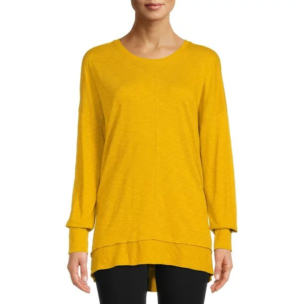 Time and Tru Women's Drop Shoulder Tunic - Walmart.com | Walmart (US)