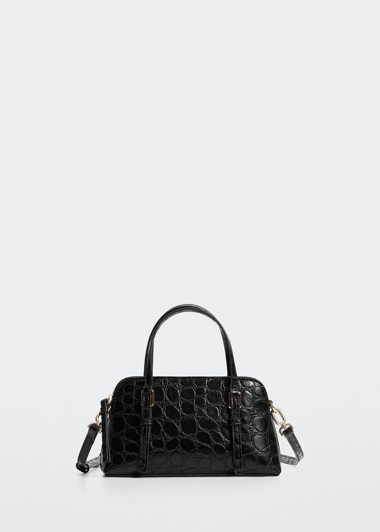 Cross-body croc-effect bag -  Women | Mango USA | MANGO (US)