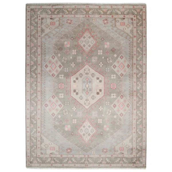 Matteson Hand Knotted Solid Color Rug | Wayfair North America