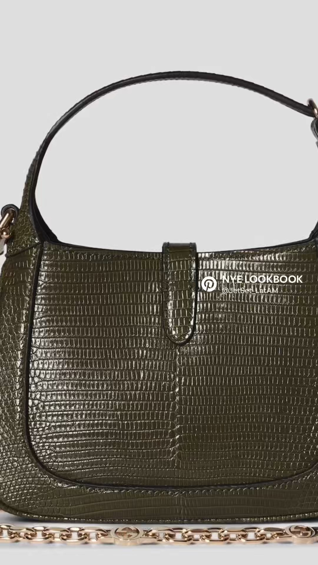 Deep olive lizard leather…
polished gold hardware…
a classic silhouette, scaled down.
Timeless. Iconic. Quietly powerful.

#LTKWedding #LTKHoliday #LTKootd