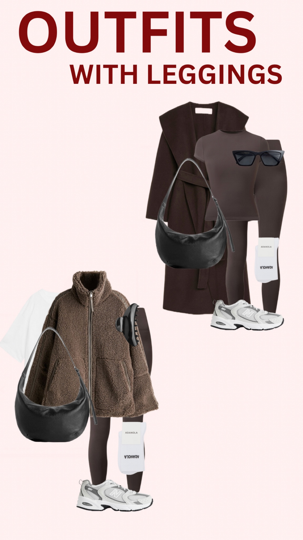 Weekend outfits with leggings 

Casual outfits 
Leggings 
Autumn outfits 
Brown 

#LTKstyletip #LTKautumn #LTKeurope