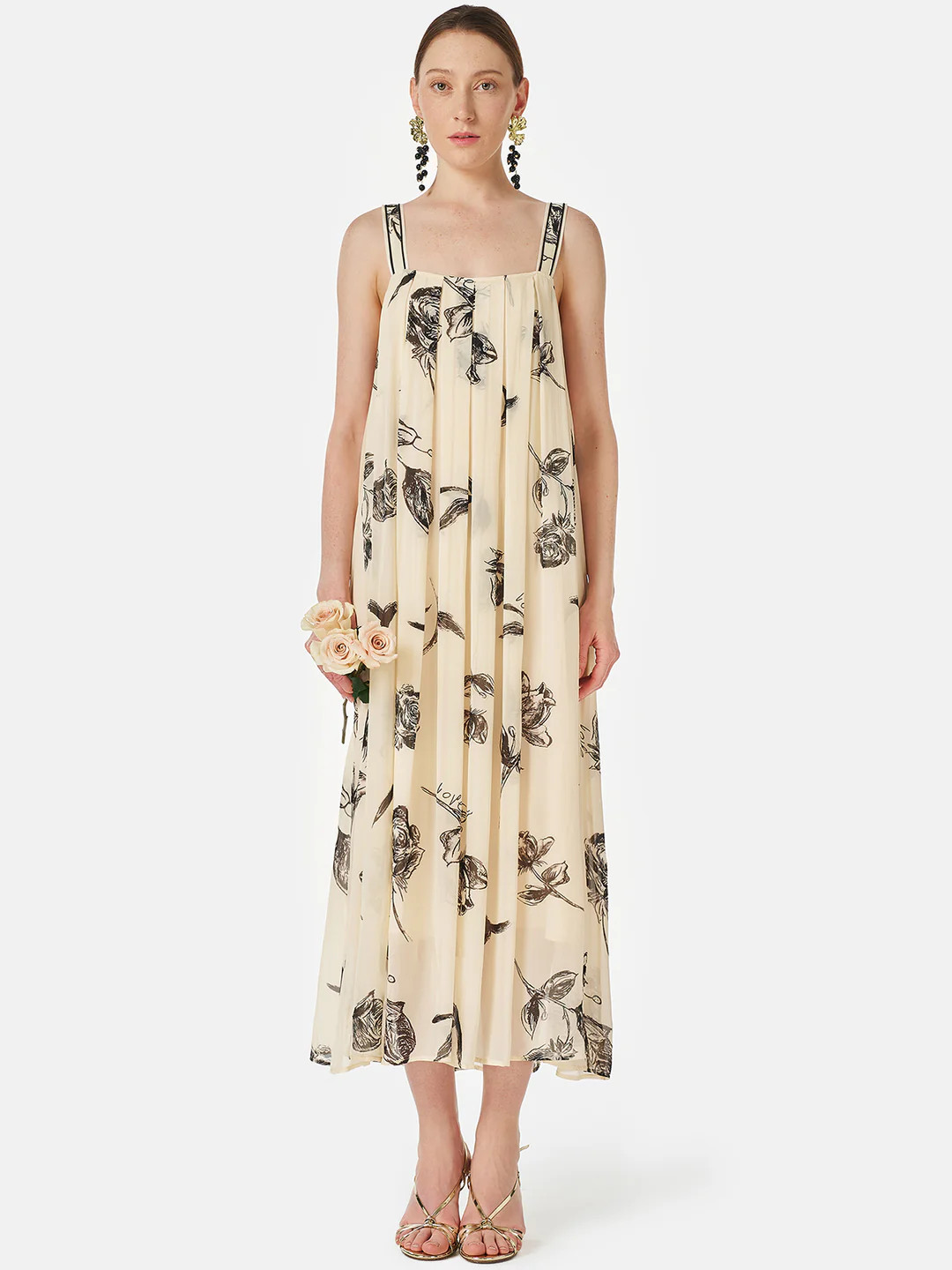 Custom Hand-Painted Rose Dress | Richradiqs