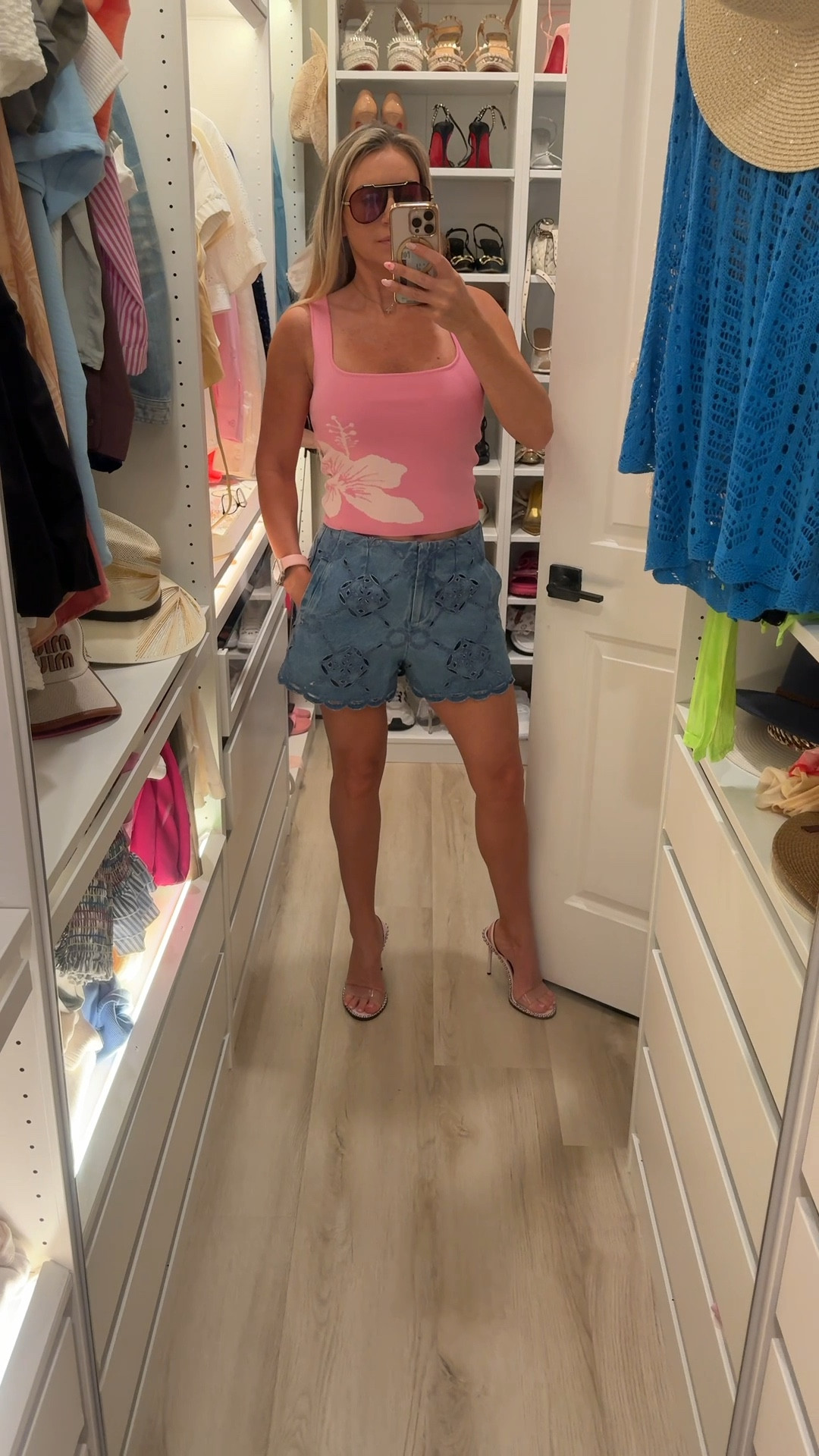 Can’t wait to wear this knit floral tank and short! 😎🥰 effortlessly put together summer outfit! 🫶

#LTKU #LTKSaleAlert #LTKootd