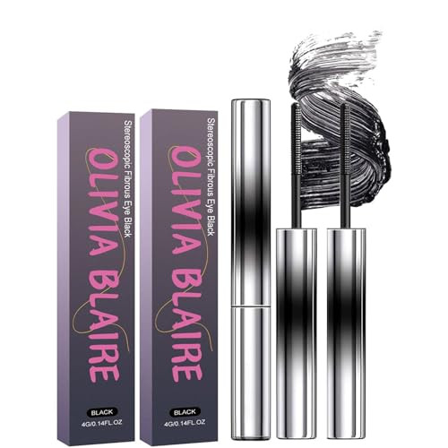 Olivia Blaire Iron Wand Mascara Waterproof Long Lasting Curl Brushless Metal Wand Mascara for Wom... | Amazon (US)