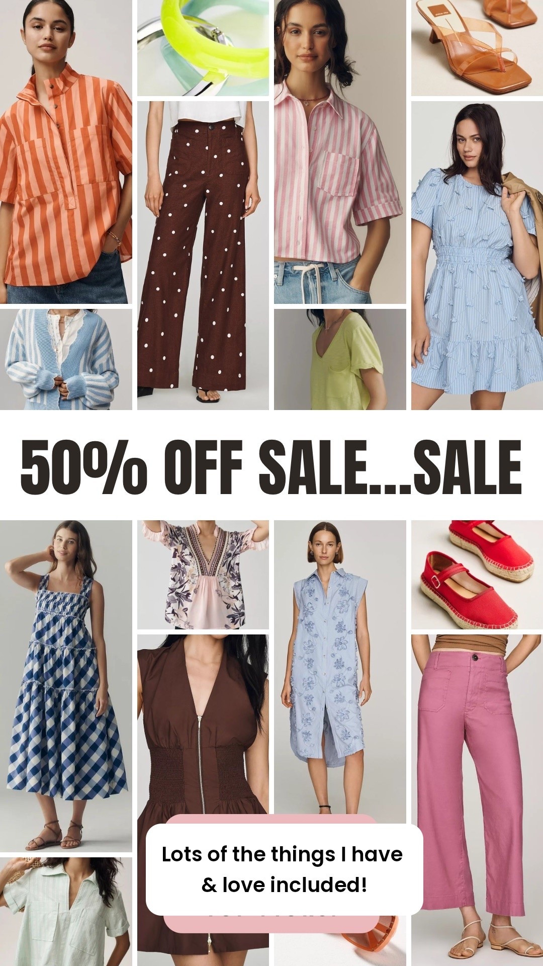 Sale prices… 50% off! It’s like they are paying us to shop - ha!

#LTKSaleAlert #LTKWorkwear #LTKTravel