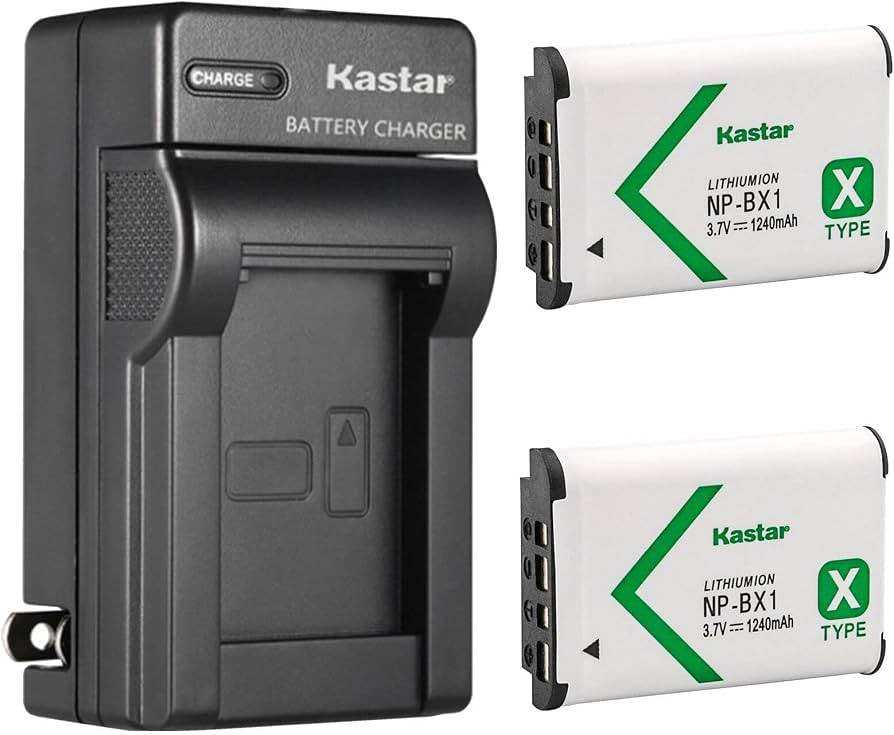 Kastar 2-Pack NP-BX1 Battery and AC Wall Charger Replacement for Sony ZV-1 Vlogging Camera, ZV-1F... | Amazon (US)