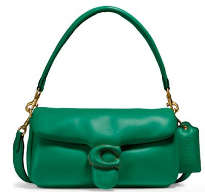 ??Coach Pillow Tabby Shoulder Bag 26  Brass/Green C0772 | eBay US