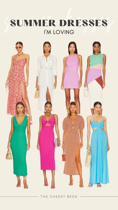Summer dresses I'm loving from Revolve! Gorgeous cut-out details and fun colors! 

#LTKSeasonal #LTKstyletip #LTKFind