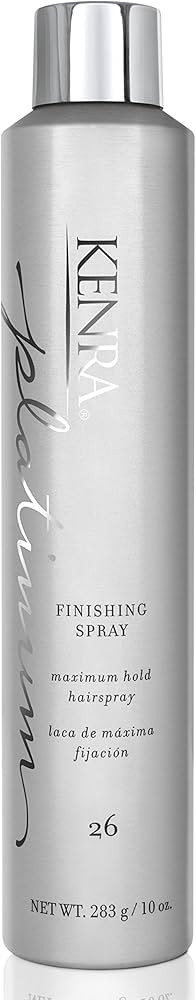 Kenra Platinum Finishing Spray 26 | Maximum Hold Hairspray | Fast-drying, Non-Flaking, Non-Drying... | Amazon (US)