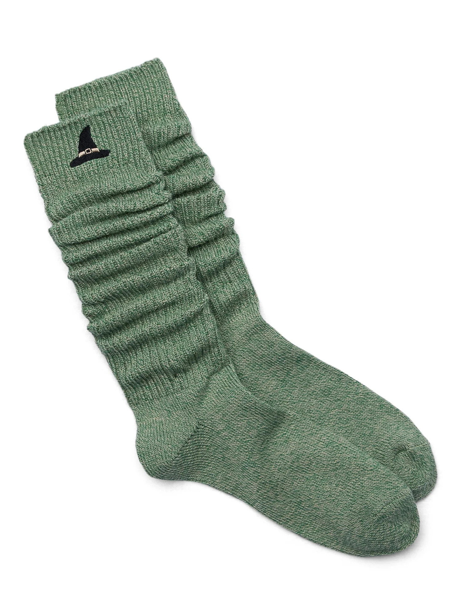 Women’s Halloween Witch Hat Slouch Socks from Way to Celebrate, Size 4-10 | Walmart (US)