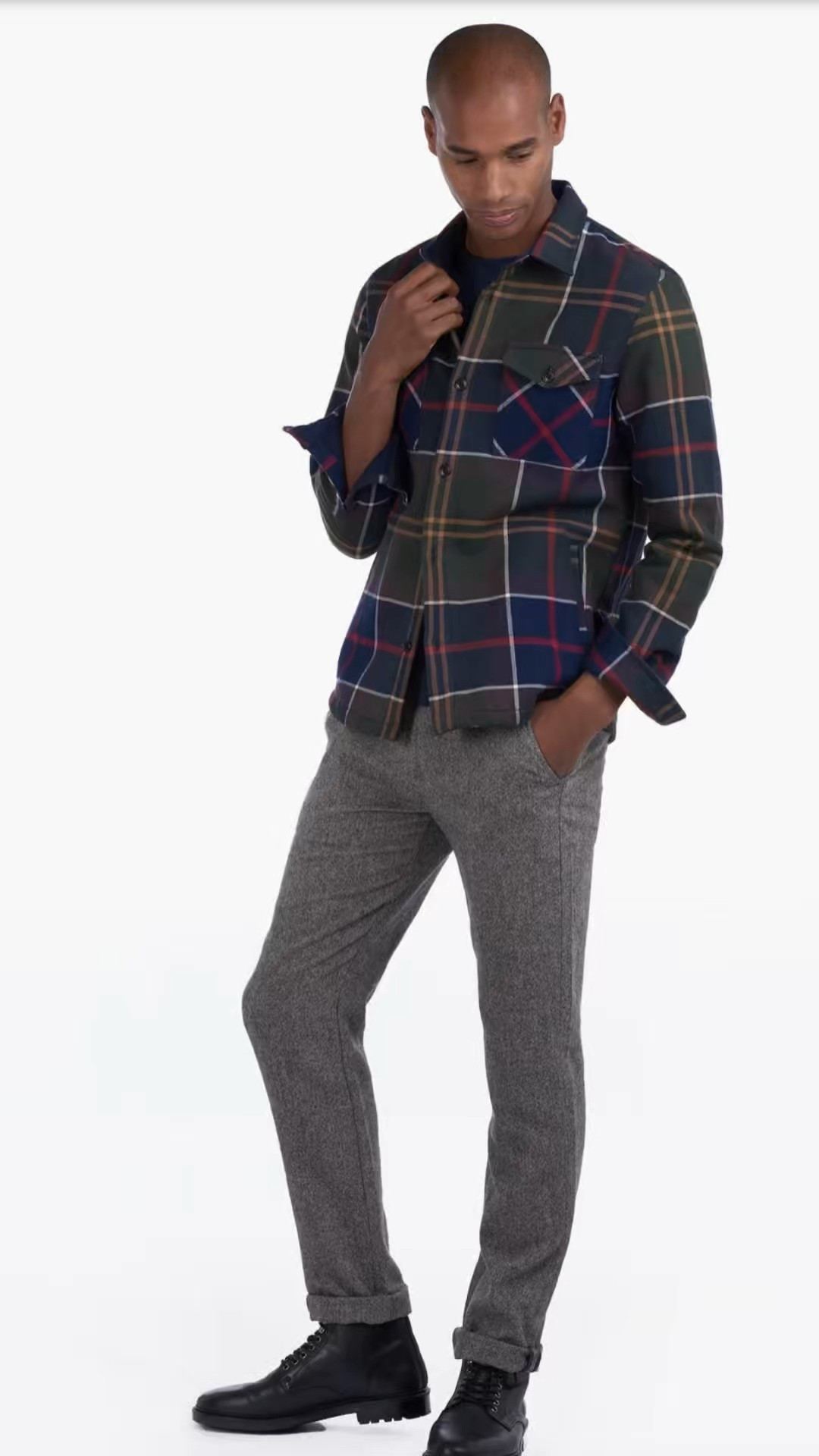 Black Friday 
Men’s Plaid Cotton Button-Up Overshirt

#LTKootd #LTKSaleAlert #LTKMens