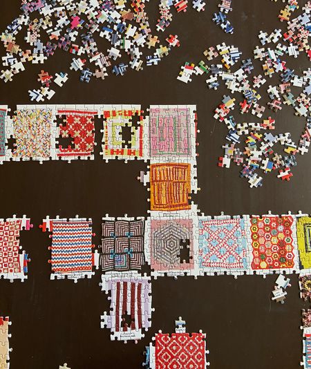 super pretty and fun quilt puzzlee

#LTKGiftGuide