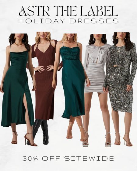 ASTR the Label holiday dresses — 30% off for cyber Monday! 

Christmas outfit | holiday outfit | Christmas party outfit 

#LTKCyberweek #LTKSeasonal #LTKHoliday