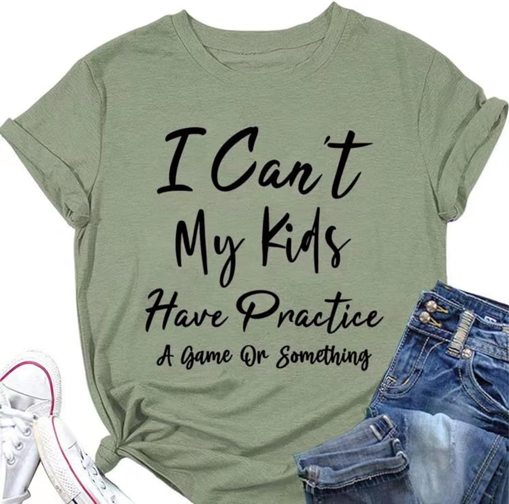 Mama Shirt for Women Funny Mom T-Shirt Mama Graphic Tees Casual Short Sleeve Mom Life Tops Tee | Amazon (US)