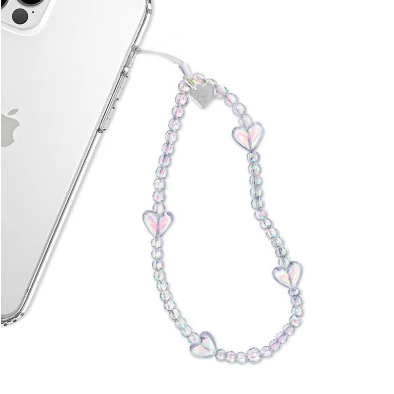 Velvet Caviar Phone Charm - Holographic Hearts - Walmart.com | Walmart (US)