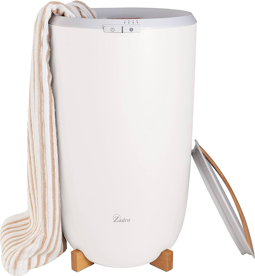 Zadro Large Hot Towel Warmer Bucket Timer Electric Towel Warmer for Bathroom Auto-Shut Off Heated... | Amazon (US)