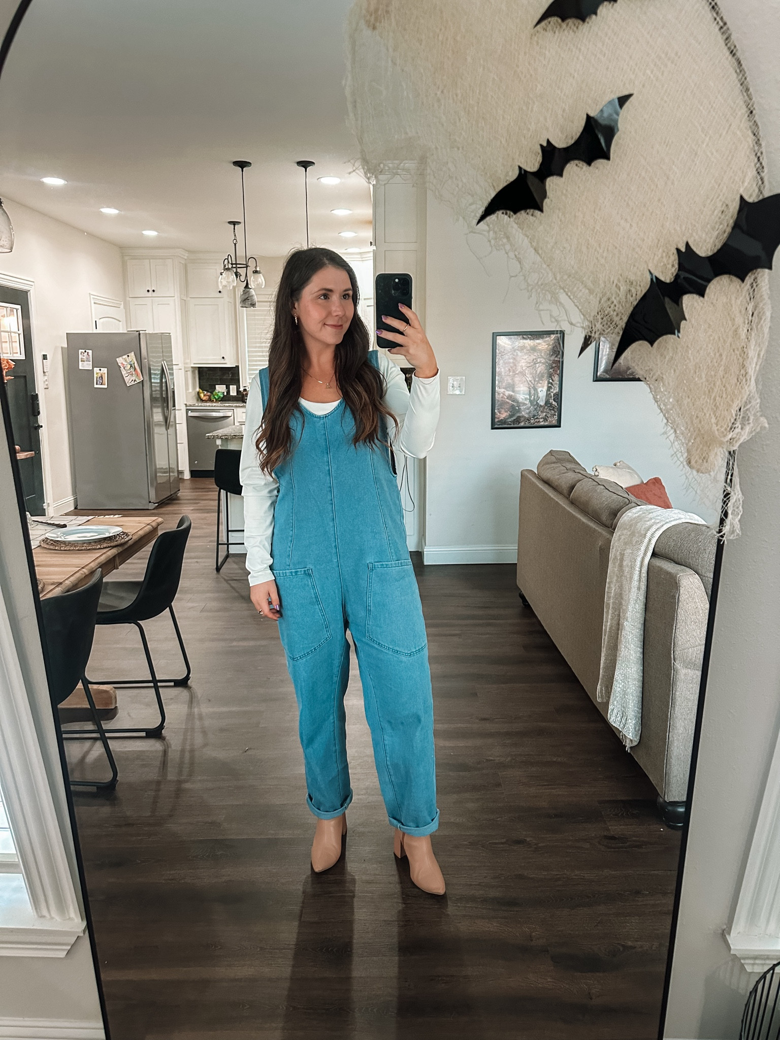 FP dupe overalls! SO comfy! 

#LTKStyleTip #LTKFindsUnder50 #LTKSeasonal