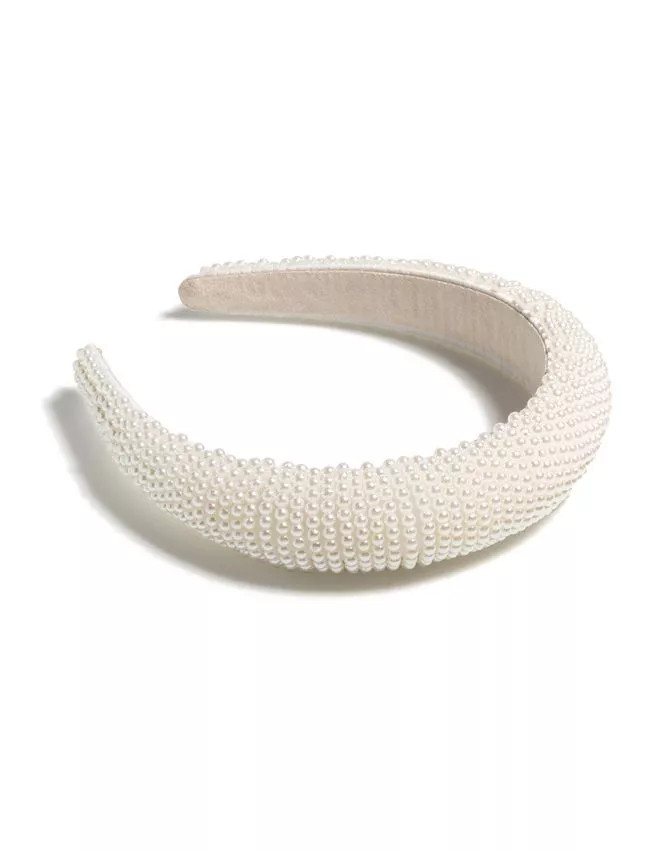 Pearl Headband - White | Eloquii